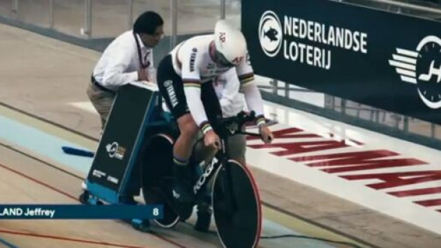 Ciclismo, Jeffrey Hoogland ha stabilito il nuovo record del mondo del km da fermo