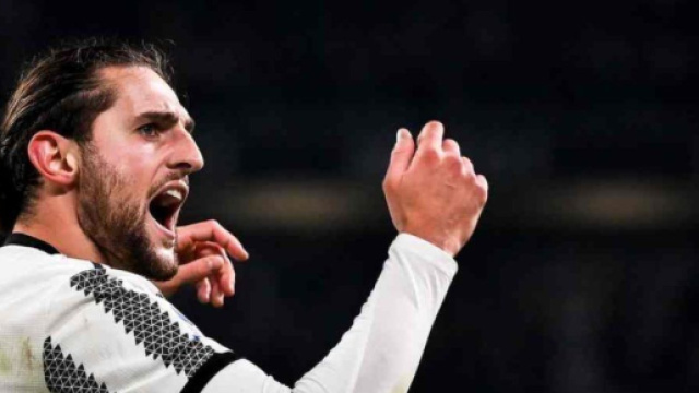 In foto Adrien Rabiot, giocatore della Juve.