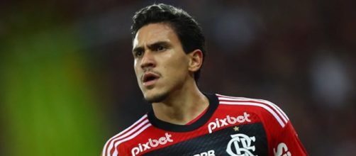 Pedro marcou duas vezes (Reprodu&ccedil;&atilde;o/Facebook/FlamengoOficial)