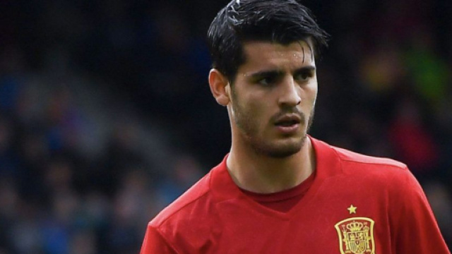 Alvaro Morata, giocatore spagnolo.