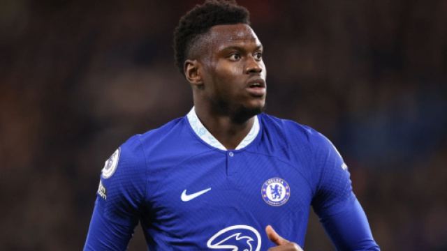 Benoit Badiashile, giocatore del Chelsea.