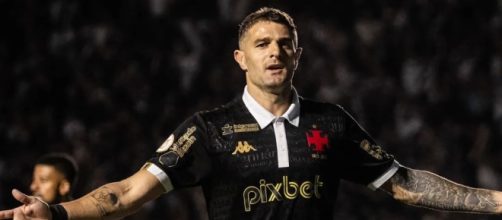 Vegetti abriu o caminho para a vit&oacute;ria (Reprodu&ccedil;&atilde;o/Facebook/vascodagama)