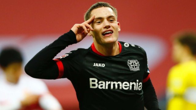 In foto Florian Wirtz, centrocampista del Bayer Leverkusen.
