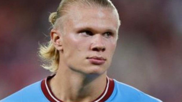 Erling Haaland, giocatore norvegese.