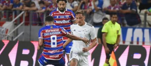 Cruzeiro vence o Fortaleza. (Instagram/@cruzeiro)