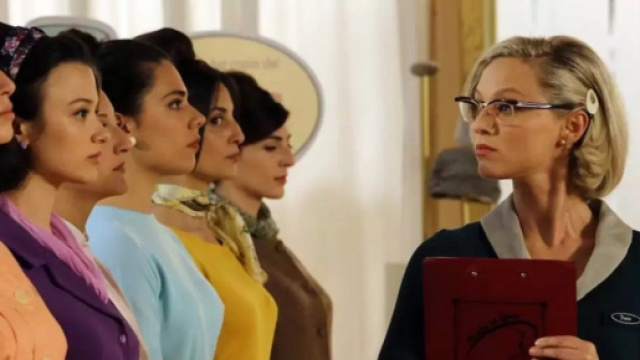 Il Paradiso delle Signore 8, in foto a destra Francesca Del Fa (Irene).