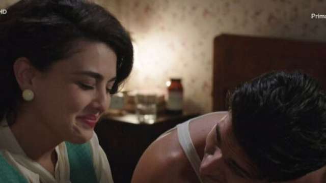 Il Paradiso, in foto da sinistra Chiara Russo (Maria) e Danilo D'Agostino (Matteo).