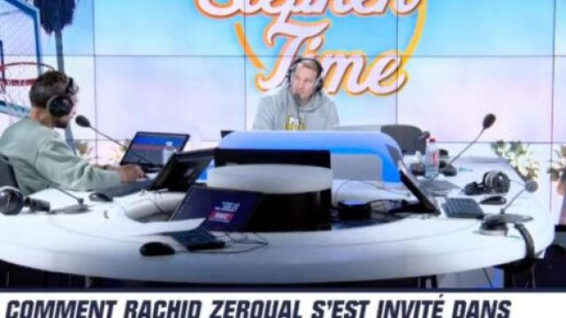 Le patron des South Winners agac&eacute; contre les r&eacute;sultats de l'OM. (screenshot Twitter @rmcsport)