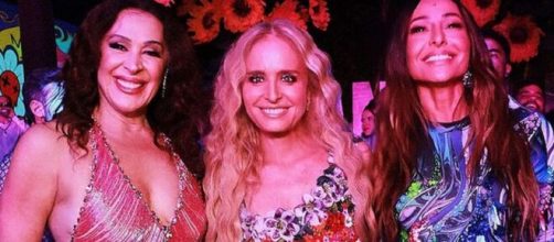 Ang&eacute;lica celebra anivers&aacute;rio ao lado de famosas (Reprodu&ccedil;&atilde;o/Instagram/@claudiaraia)