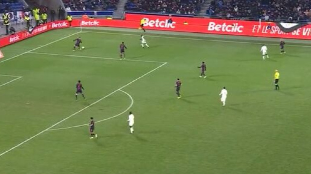 L'OL s'est encore inclin&eacute; en Ligue 1 ce dimanche soir. (screenshot @primevideo)