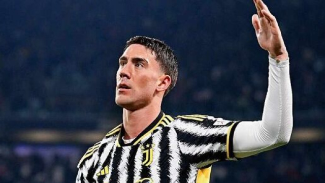 Foto di Dusan Vlahovic in una foto dal profilo Instagram del giocatore