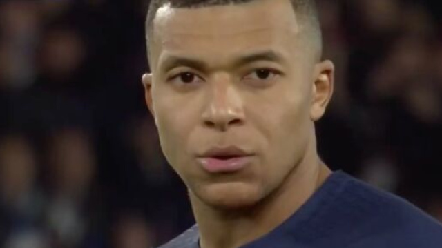 Mbapp&eacute; buteur contre Newcastle ce mardi soir (screenshot Twitter - @canal+)