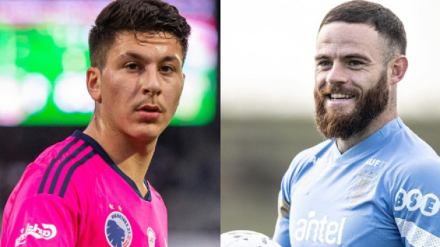 In foto Bardghji a sinistra e Nandez a destra.
