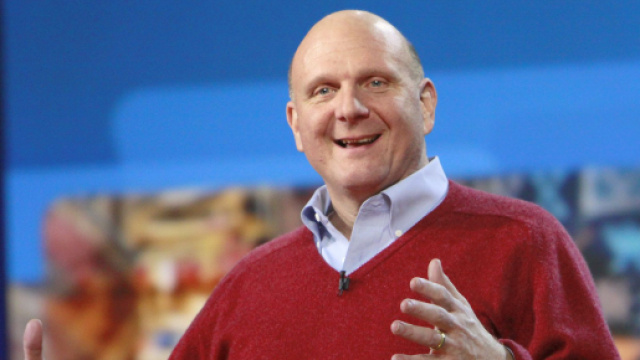 Steve Ballmer, ex amministratore delegato di Micorsoft, al CES di Las Vegas nel 2010. &copy;Flickr