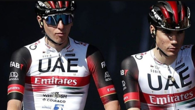 Ciclismo, Tadej Pogacar e Juan Ayuso