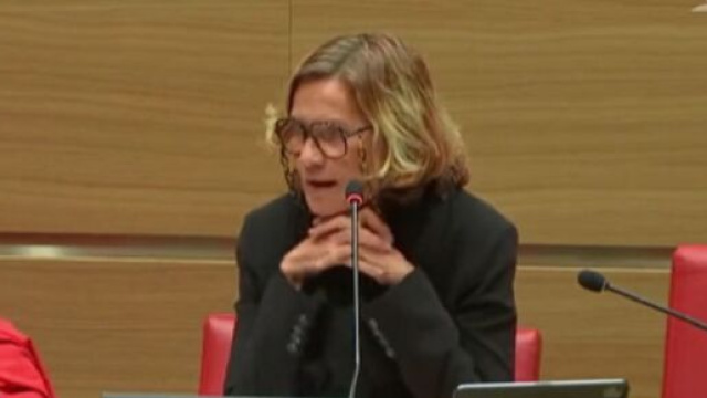 La pr&eacute;sidente de l'Assembl&eacute;e Nationale (Capture Twitter @PierreR0ndeau)