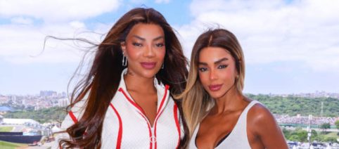 Ludmilla e Brunna Gonçalves visitam clínica de fertilização nos EUA