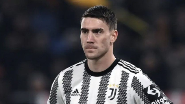 Dusan Vlahovic, giocatore della Juve.