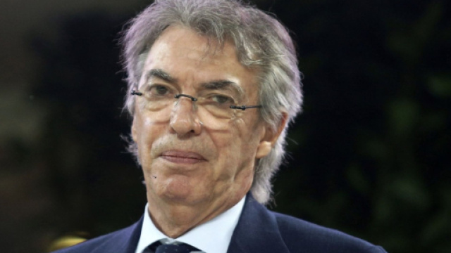 Moratti: 'Juve principale rivale dell'Inter, non giocare coppe pu&ograve; pesare in campionato'.