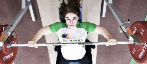 Loida Zabala durante los entrenamientos para el Campeonato Mundial 2023 ( X@LoidaZabala)