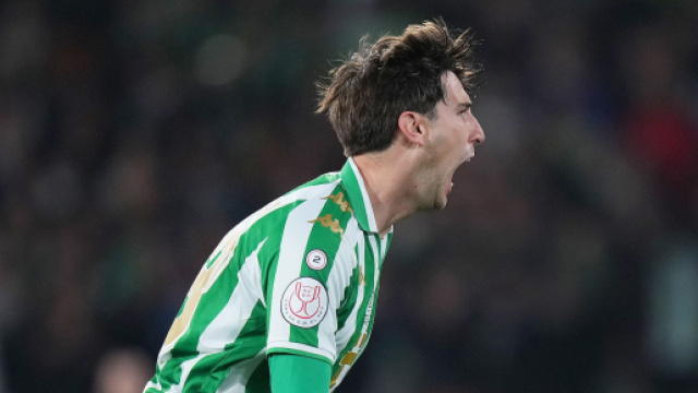 Juan Miranda del Betis Siviglia.