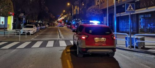 La Polic&iacute;a Foral detuvo al presunto autor de los hechos (X, @policiaforal_na)