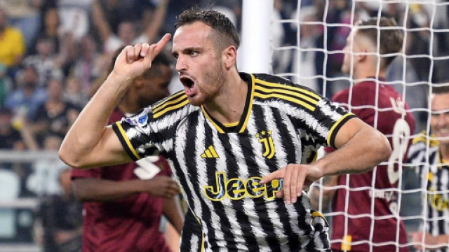 In foto Gatti, difensore della Juventus.