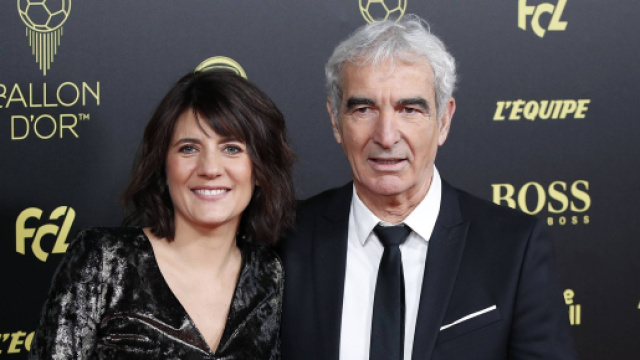 Estelle Denis et Raymond Domenech (capture Twitter PurePeople)