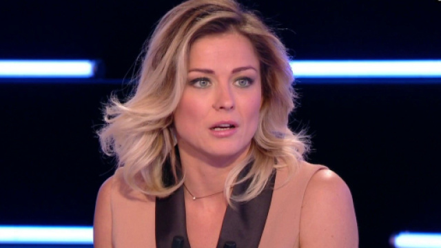 Laure Boulleau dans le Canal Champions Club (capture Twitter @canalplus)