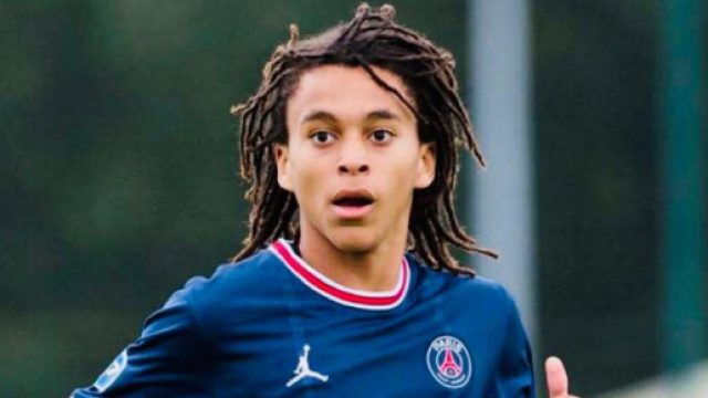 Ethan Mbapp&eacute; au PSG (capture Twitter Actu Foot)