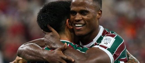 Arias abriu o placar para o Tricolor (Reprodu&ccedil;&atilde;o/Facebook/FluminenseFC)