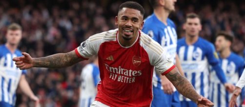 Gabriel Jesus abriu o placar (Reprodu&ccedil;&atilde;o/Facebook/Arsenal)