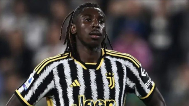 Moise Kean, giocatore della Juve.
