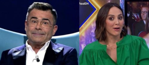 El presentador dijo que hab&iacute;a comenzado a ver el nuevo reality de Isabel Preysler (Captura de pantalla de Telecinco y Antena 3)