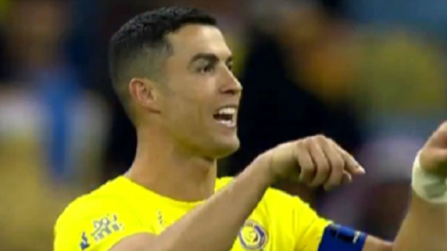 Cristiano Ronaldo contre Al Hilal (capture Twitter @GoalFrance)