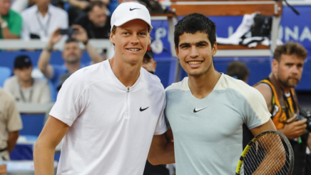 Jannik Sinner e Carlos Alcaraz, la nuova generazione del tennis.