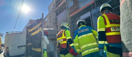 El trabajador sufri&oacute; un traumatismo craneoencef&aacute;lico severo (X/@112cmadrid)