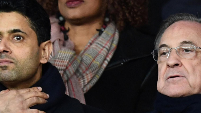 PSG vs Real Madrid au sujet de la Super League (capture Twitter Actu Foot)