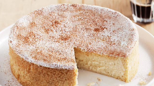 Torta alla ricotta soffice e delicata.