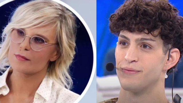 Amici 23, in foto Maria De Filippi e Mida.
