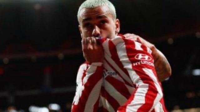 Griezmann heureux de jouer en &eacute;quipe de France et &agrave; l'Atl&eacute;tico. (screenshot Twitter - @Atletico_Fra)