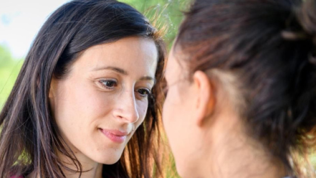 Tempesta d'amore - Jeannine Gasp&aacute;r (Vanessa) e Katrin Anne He&szlig; (Carolin).