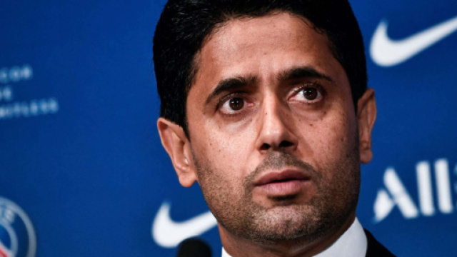 Nasser Al-Khelaifi, pr&eacute;sident du PSG (capture Twitter @ActuFoot_)