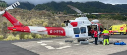 Los cad&aacute;veres fueron encontrados por un grupo de excursionistas el pasado viernes (X, @112canarias)
