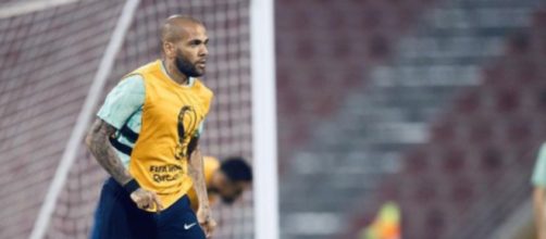 El futbolista permanece en la prisi&oacute;n de Brians II (Instagram, @danialves)