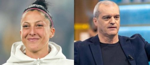 La futbolista presenta las Campanadas por primera vez (Instagram, @jennihermoso, @grandprix_tve)