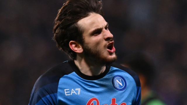 Khvicha Kvaratskhelia est l'une des cibles du PSG pour remplacer Mbapp&eacute; (screenshot Twitter - @le10sport)