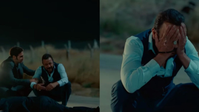 Terra amara - Aras Şenol (&Ccedil;etin) e Kerem Alışık (Fekeli).