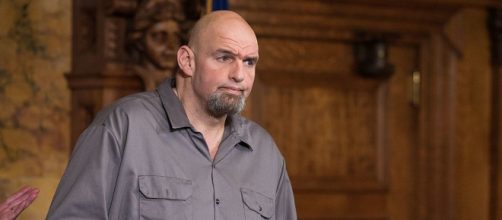John Fetterman in 2019 (Image source: Governor Tom Wolf/Flickr)