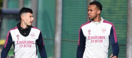 Martinelli estar&aacute; em campo com o Arsenal (Reprodu&ccedil;&atilde;o/Twitter/@Arsenal)